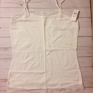 Ann Taylor Factory ivory tank top